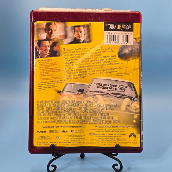 HD DVD The Italian Job – Action Heist Film, High Definition Format - Picture 2 of 3